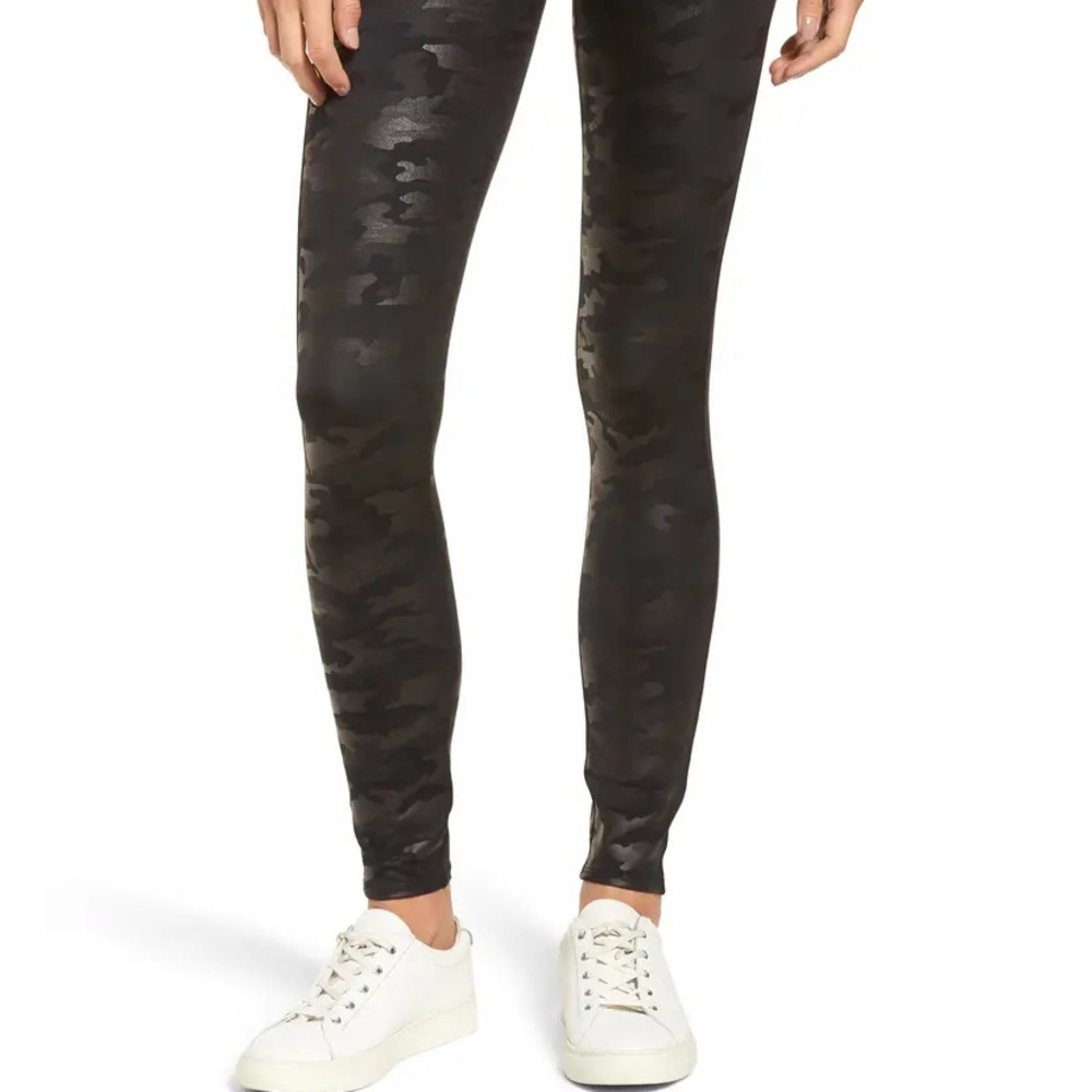 Spanx camo leggings